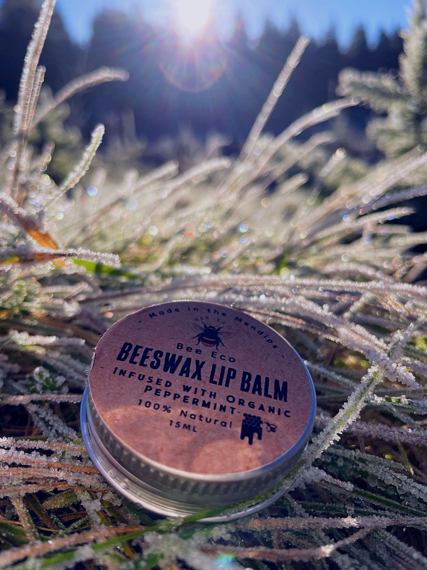 100% Organic Natural Beeswax Lip Balm