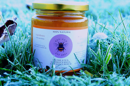 100% natural unprocessed raw honey from Somerset 12oz